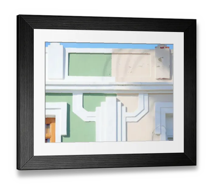 Framed Print : Modernist facades Framed Print : Modernist facades