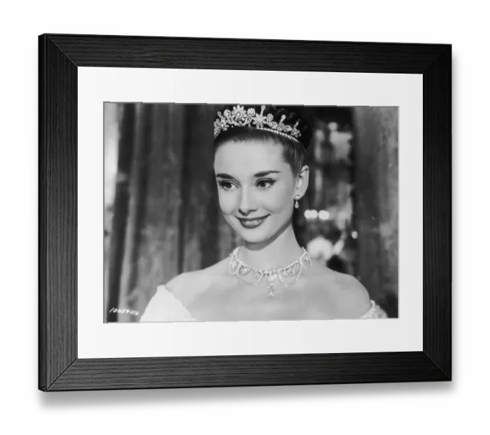 Framed Print : Princess Audrey Framed Print : Princess Audrey