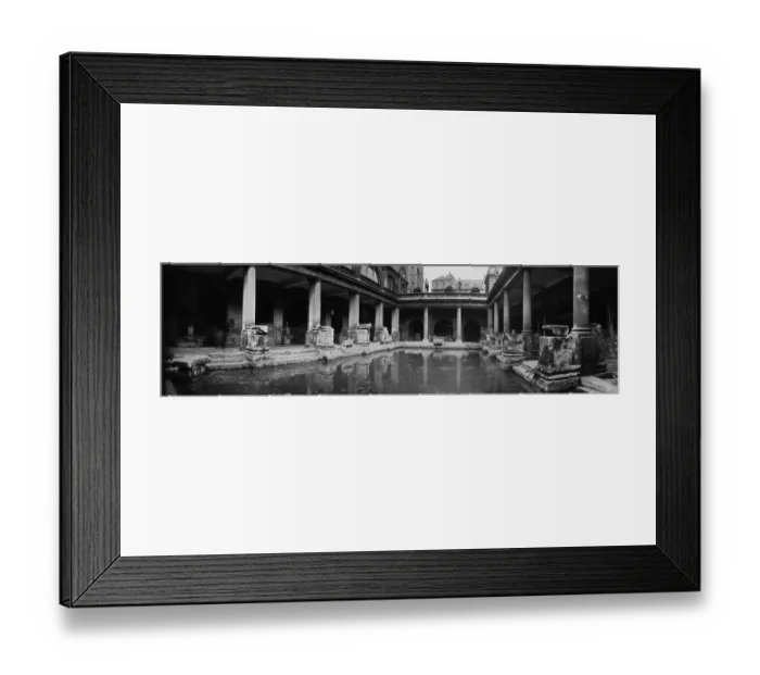 Framed Print : Bath's Famous Baths Framed Print : Bath's Famous Baths