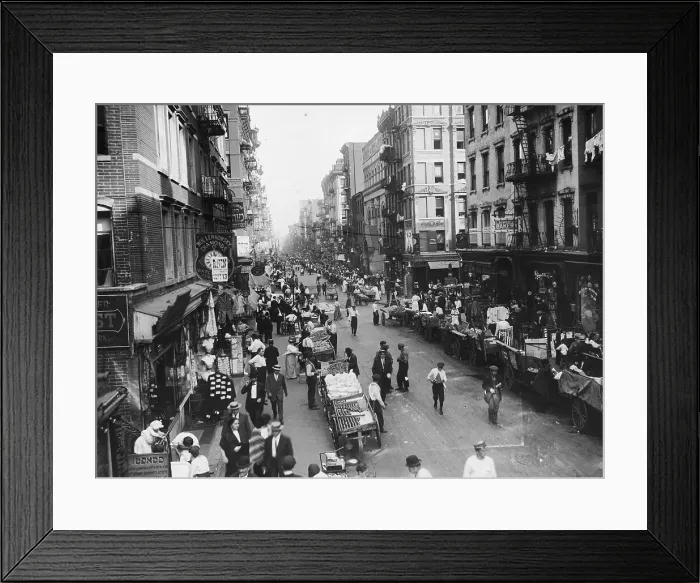 Framed Print : Delancey Street NY Framed Print : Delancey Street NY