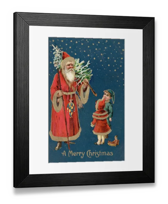 Framed Print : Festive Figure Framed Print : Festive Figure