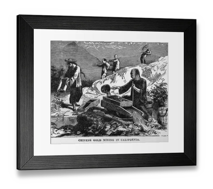 Framed Print : Chinese Strike Gold Framed Print : Chinese Strike Gold