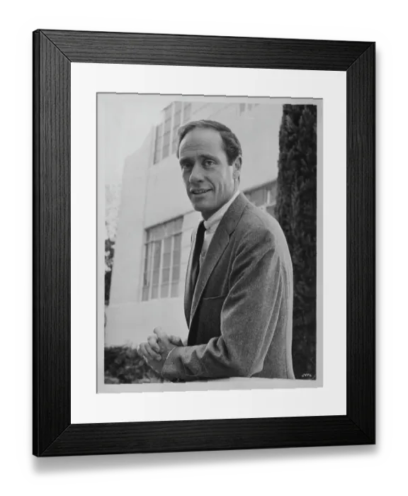 Framed Print : Mel Ferrer Framed Print : Mel Ferrer