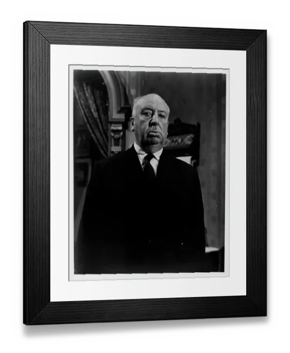 Framed Print : Alfred Hitchcock Framed Print : Alfred Hitchcock