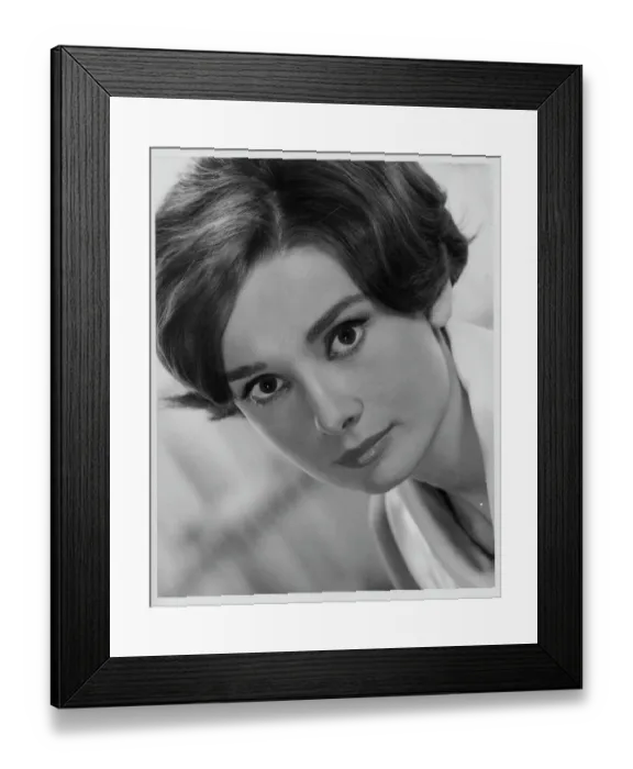 Framed Print : Audrey Hepburn