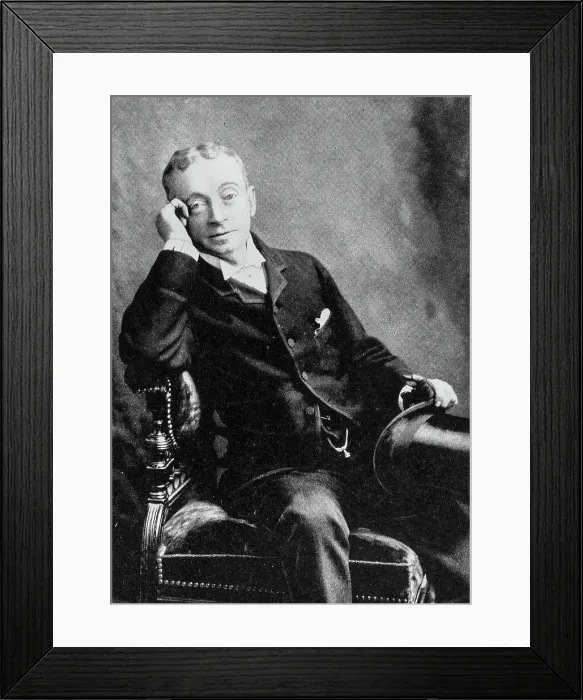 Framed Print : Portrait of 19th century stage celebrities: James Lewis Framed Print : Portrait of 19th century stage celebrities: James Lewis