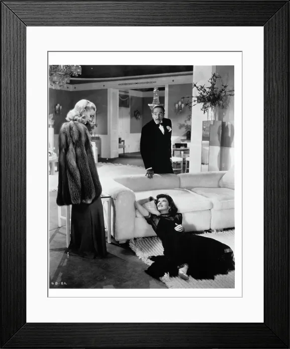 Framed Print : Ginger Rogers And Katharine Hepburn In Stage Door Framed Print : Ginger Rogers And Katharine Hepburn In Stage Door