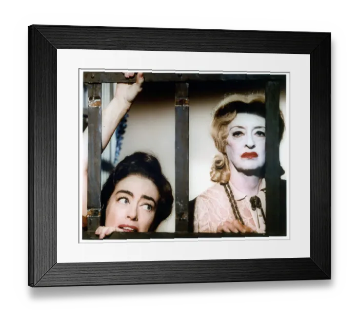 Framed Print : Joan Crawford And Bette Davis In What Ever Happened To Baby Jane? Framed Print : Joan Crawford And Bette Davis In What Ever Happened To Baby Jane?