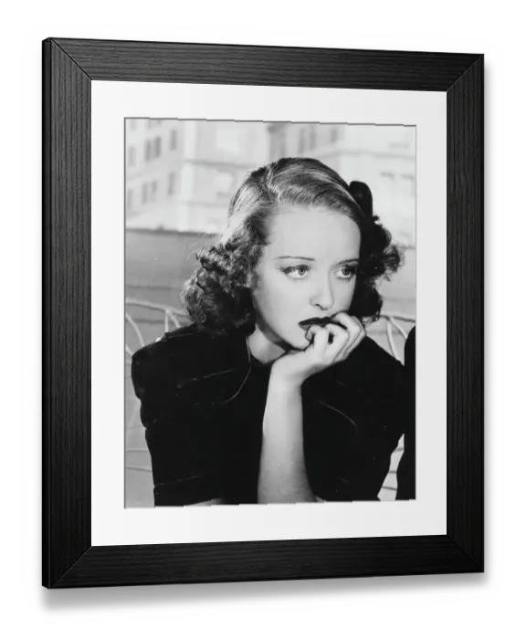 Framed Print : Bette Davis Framed Print : Bette Davis