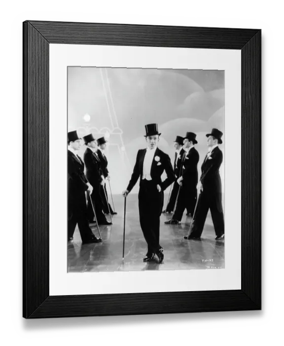 Framed Print : Fred Astaire In Top Hat Framed Print : Fred Astaire In Top Hat