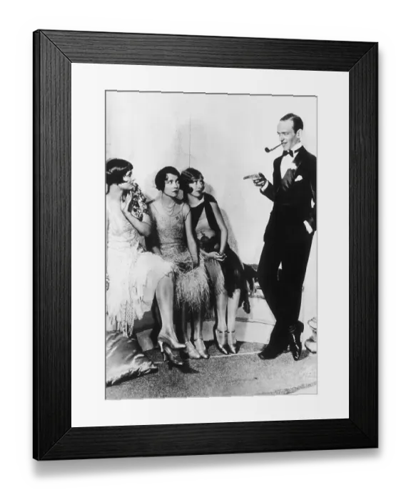Framed Print : Astaire On Stage Framed Print : Astaire On Stage