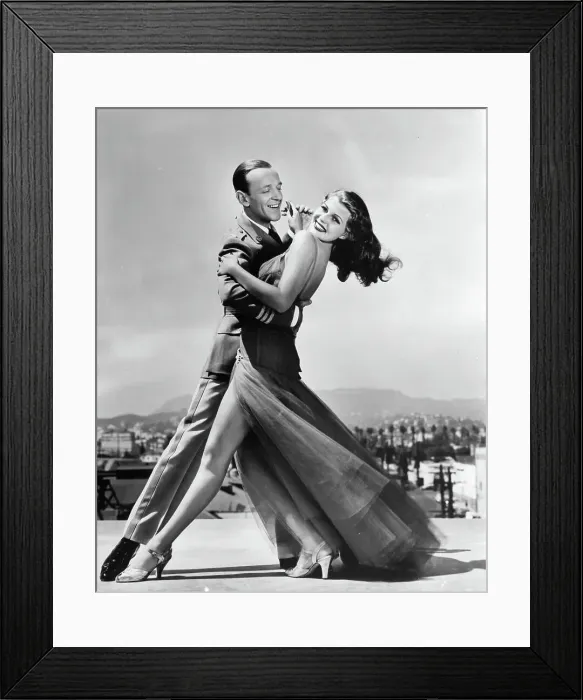 Framed Print : Fred Astaire And Rita Hayworth In You'll Never Get Rich Framed Print : Fred Astaire And Rita Hayworth In You'll Never Get Rich