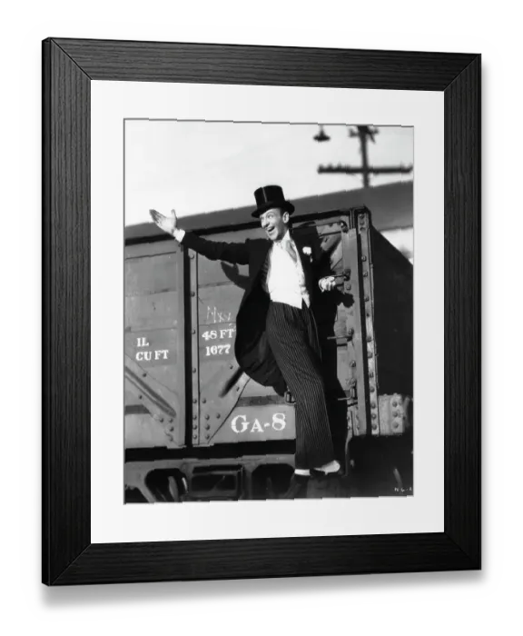 Framed Print : Fred Astaire In Swing Time Framed Print : Fred Astaire In Swing Time