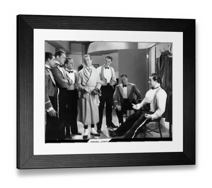 Framed Print : Fred Astaire In Swing Time Framed Print : Fred Astaire In Swing Time