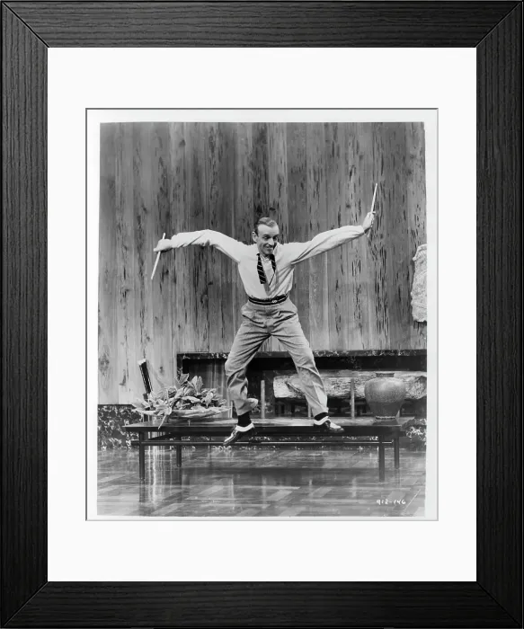 Framed Print : Fred Astaire In Daddy Long Legs
