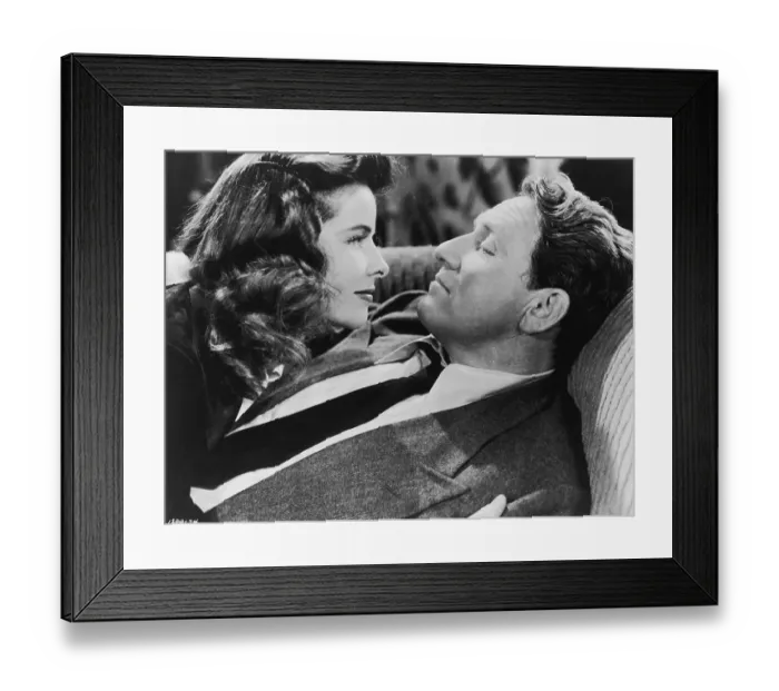 Framed Print : Spencer And Katharine Framed Print : Spencer And Katharine