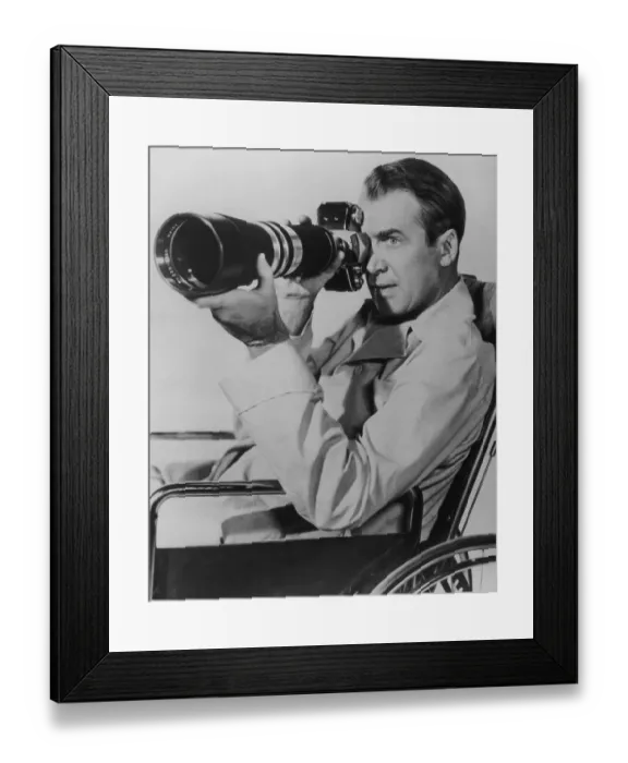Framed Print : Rear Window Framed Print : Rear Window