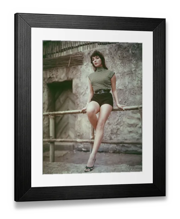 Framed Print : Joan Collins