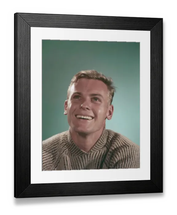 Framed Print : Tab Hunter Framed Print : Tab Hunter
