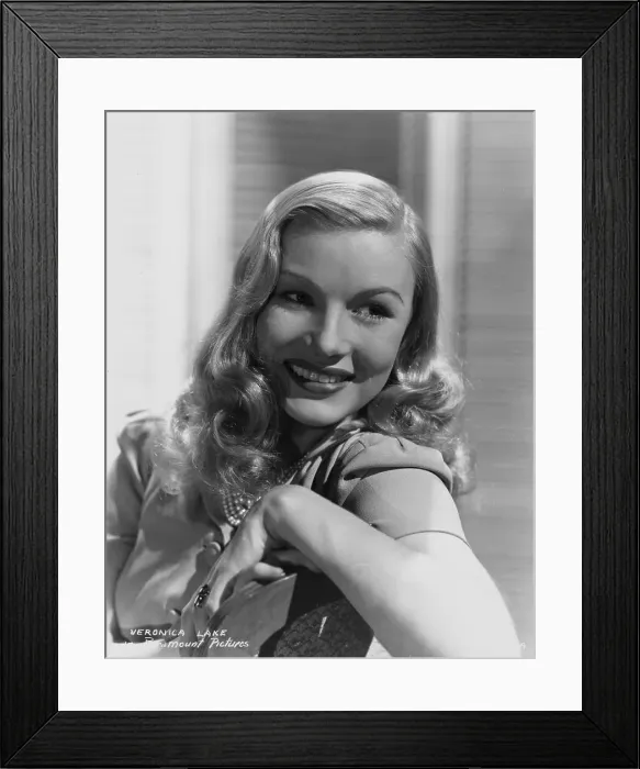Framed Print : Veronica Lake Framed Print : Veronica Lake