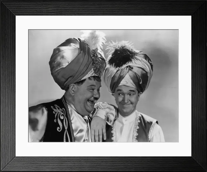 Framed Print : Laurel And Hardy Framed Print : Laurel And Hardy