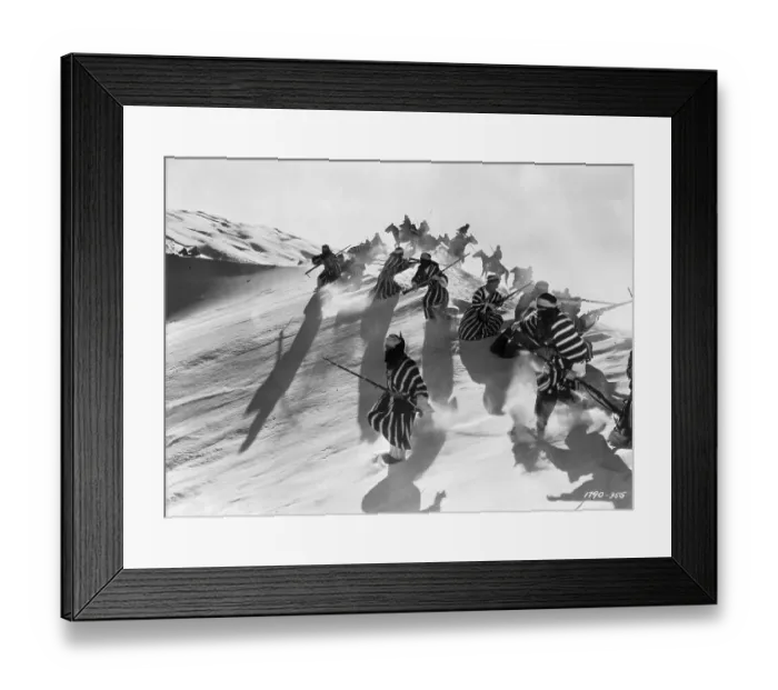 Framed Print : Desert Warfare