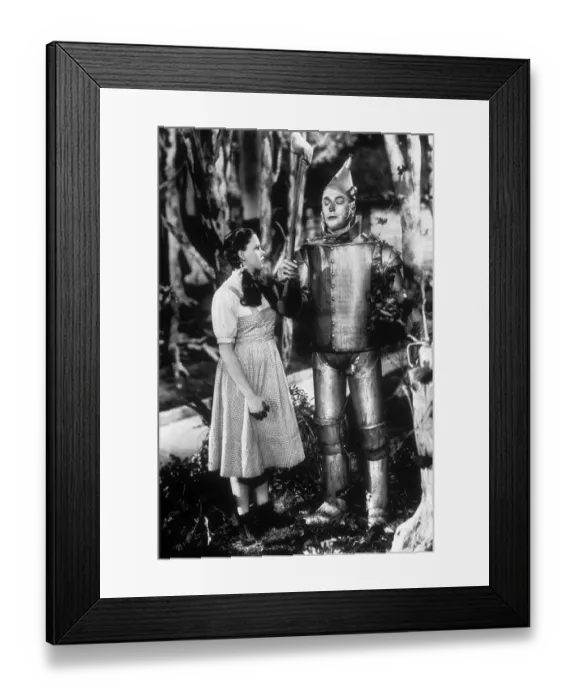 Framed Print : Tin Man And Dorothy Framed Print : Tin Man And Dorothy