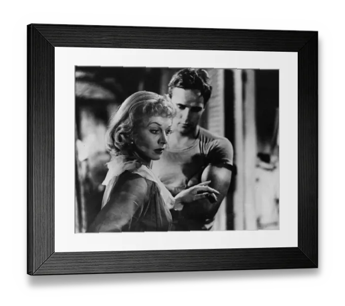 Framed Print : Vivien And Marlon Framed Print : Vivien And Marlon