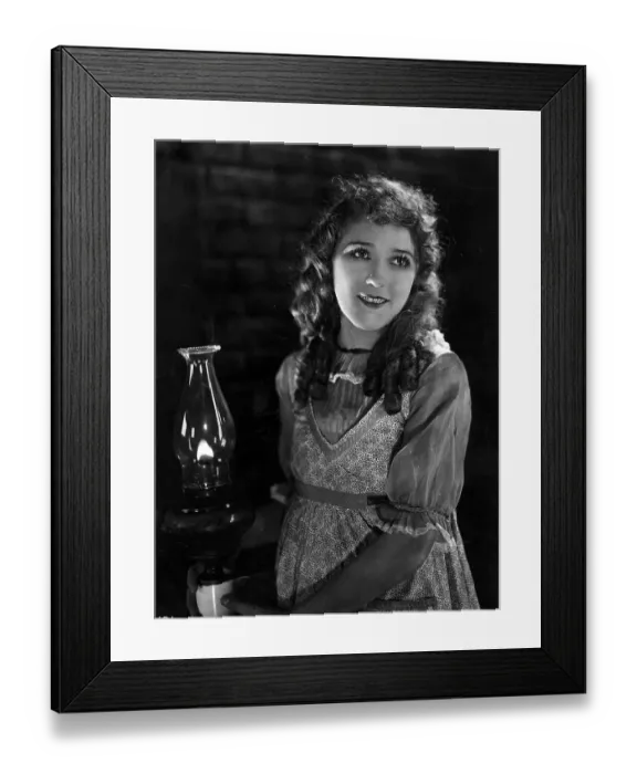 Framed Print : Pollyanna. 1920: Mary Pickford (1893 - 1979) in a scene Framed Print : Pollyanna. 1920: Mary Pickford (1893 - 1979) in a scene