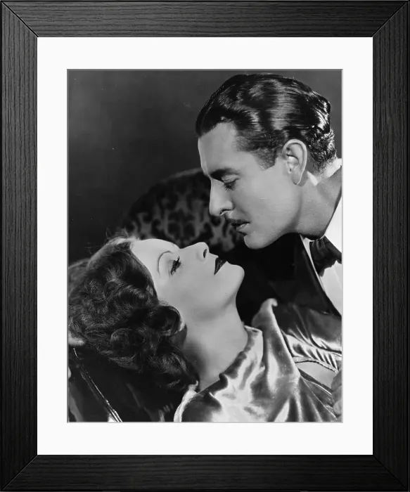 Framed Print : Love. 1927: American leading man John Gilbert ( 1895 - 1936) in a romantic scene Framed Print : Love. 1927: American leading man John Gilbert ( 1895 - 1936) in a romantic scene