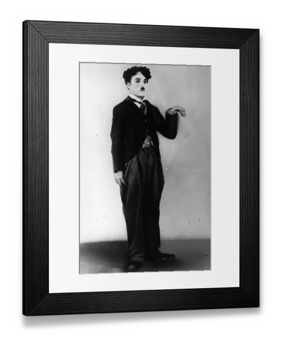 Framed Print : Classic Chaplin Framed Print : Classic Chaplin