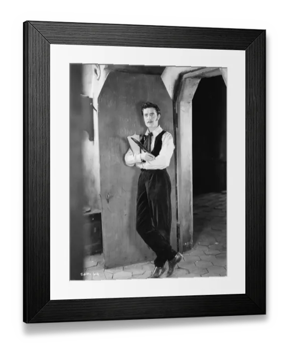 Framed Print : La Boheme. 1926: John Gilbert (1895 - 1936), born John Pringle