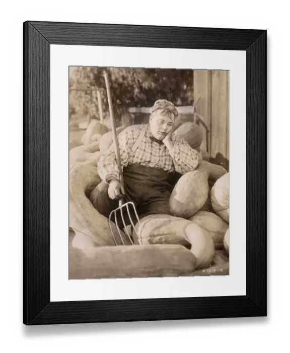 Framed Print : Fatty Arbuckle Framed Print : Fatty Arbuckle