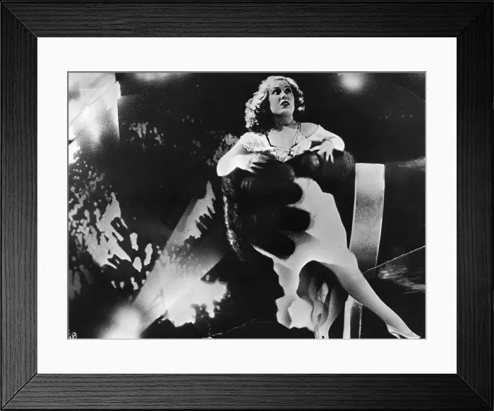 Framed Print : Fay Wray. American actress Fay Wray in the clutches of King Kong, in a scene Framed Print : Fay Wray. American actress Fay Wray in the clutches of King Kong, in a scene