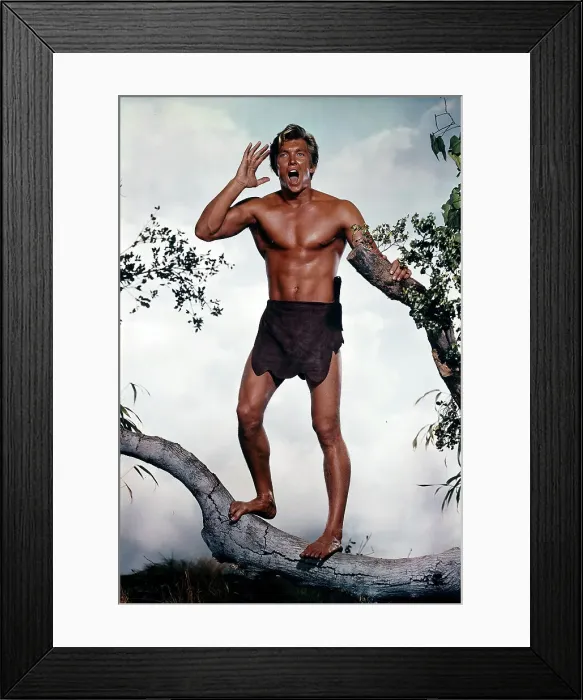 Framed Print : Denny Miller In Tarzan, The Ape Man Framed Print : Denny Miller In Tarzan, The Ape Man