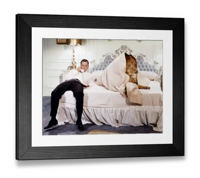 Framed Print : Tony Randall In Fluffy Framed Print : Tony Randall In Fluffy