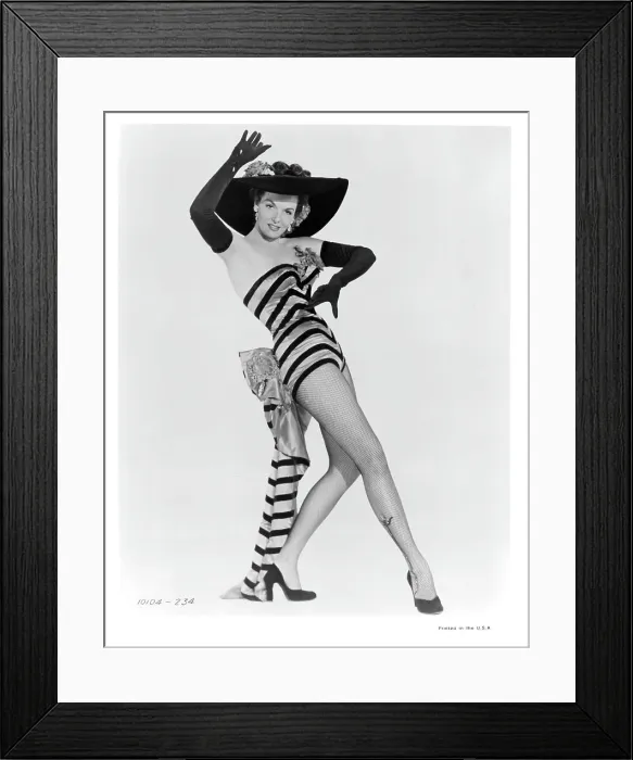 Framed Print : Jane Russell In Gentlemen Prefer Blondes Framed Print : Jane Russell In Gentlemen Prefer Blondes