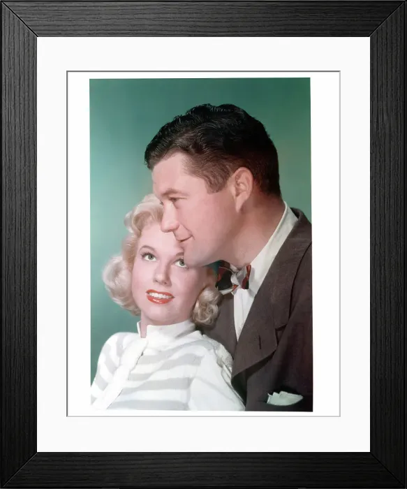 Framed Print : Doris Day And Dennis Morgan In It's A Great Feeling Framed Print : Doris Day And Dennis Morgan In It's A Great Feeling