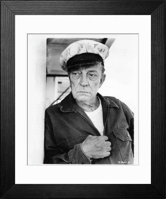 Framed Print : Buster Keaton In It's A Mad Mad Mad Mad World Framed Print : Buster Keaton In It's A Mad Mad Mad Mad World