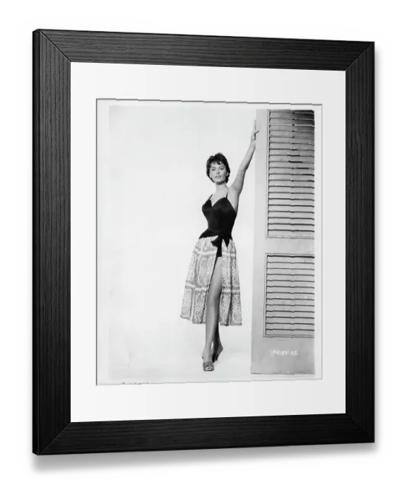 Framed Print : Sophia Loren In It Started In Naples Framed Print : Sophia Loren In It Started In Naples