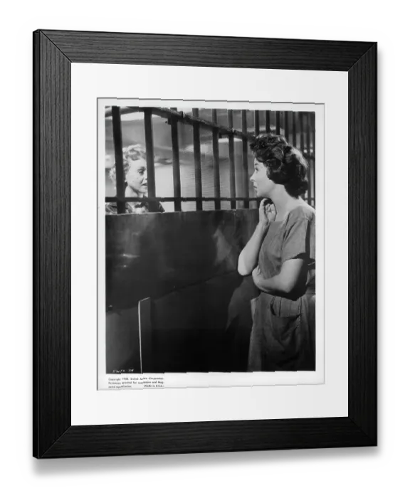 Framed Print : Susan Hayward In I Want To Live!