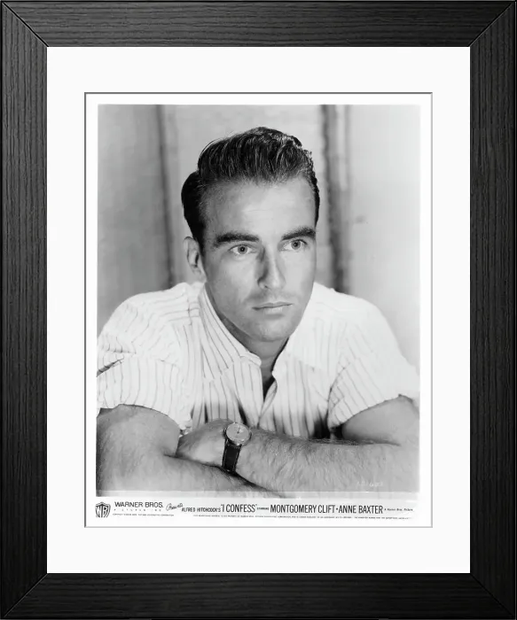 Framed Print : Montgomery Clift In I Confess Framed Print : Montgomery Clift In I Confess