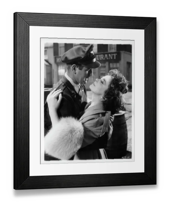 Framed Print : Richard Conte And Susan Hayward In I'll Cry Tomorrow Framed Print : Richard Conte And Susan Hayward In I'll Cry Tomorrow