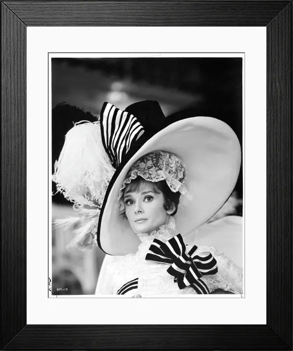 Framed Print : Audrey Hepburn In My Fair Lady Framed Print : Audrey Hepburn In My Fair Lady