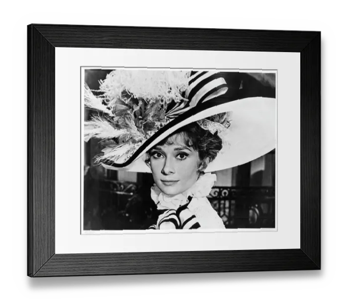 Framed Print : Audrey Hepburn In My Fair Lady Framed Print : Audrey Hepburn In My Fair Lady