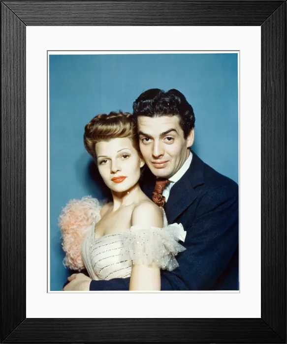 Framed Print : Rita Hayworth And Victor Mature In My Gal Sal