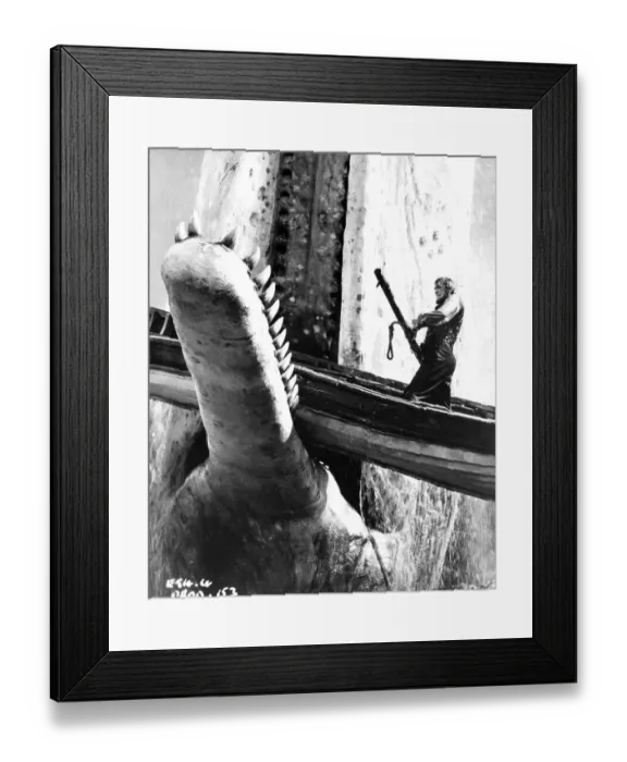 Framed Print : Gregory Peck In Moby Dick