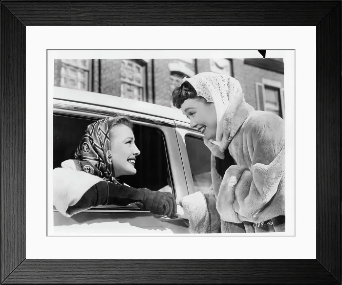 Framed Print : Virginia Grey And Jane Wyman In All That Heaven Allows Framed Print : Virginia Grey And Jane Wyman In All That Heaven Allows