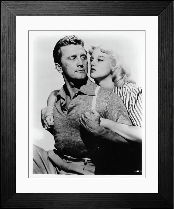 Framed Print : Kirk Douglas And Jan Sterling In Ace In The Hole Framed Print : Kirk Douglas And Jan Sterling In Ace In The Hole