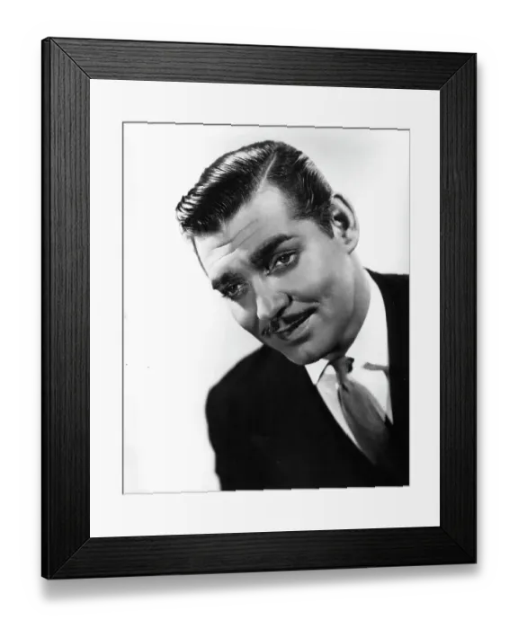 Framed Print : Clark Gable In Manhattan Melodrama Framed Print : Clark Gable In Manhattan Melodrama
